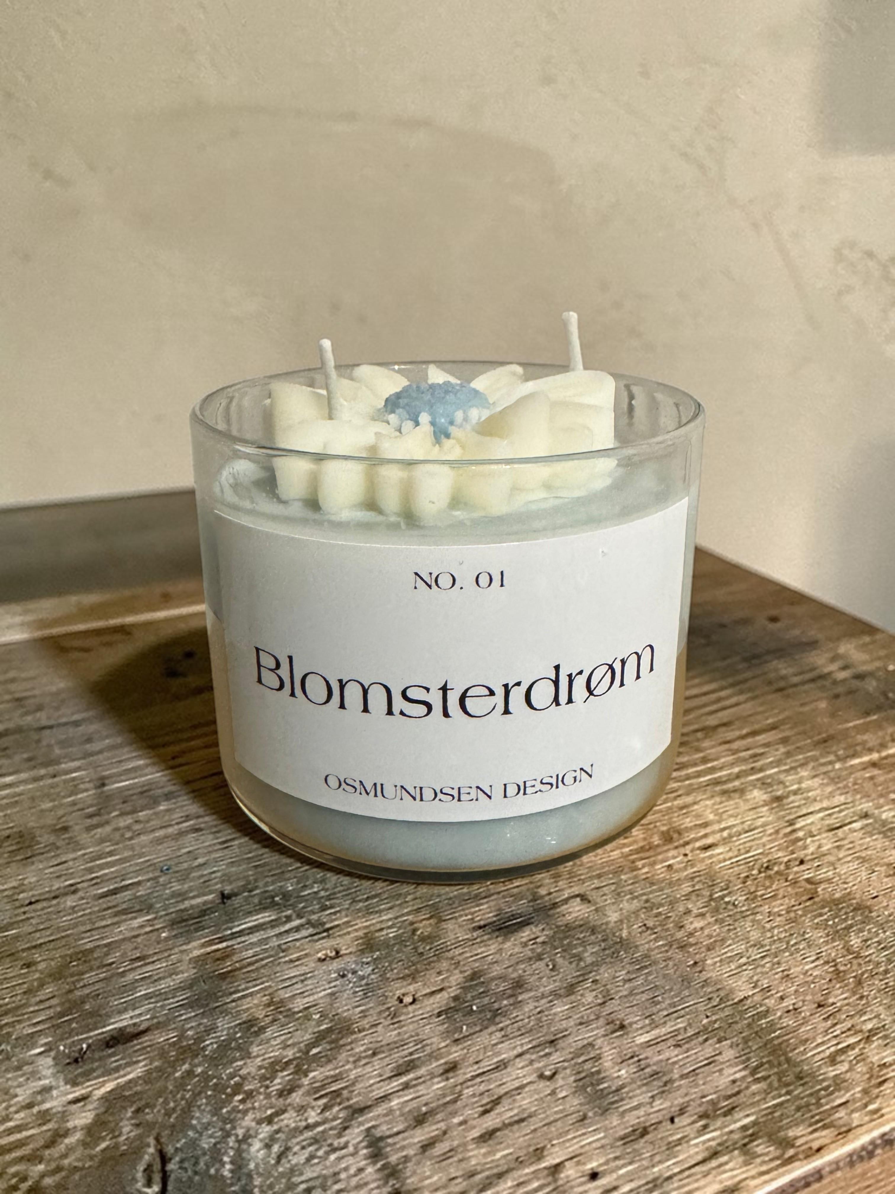 Blomsterdrøm - blå