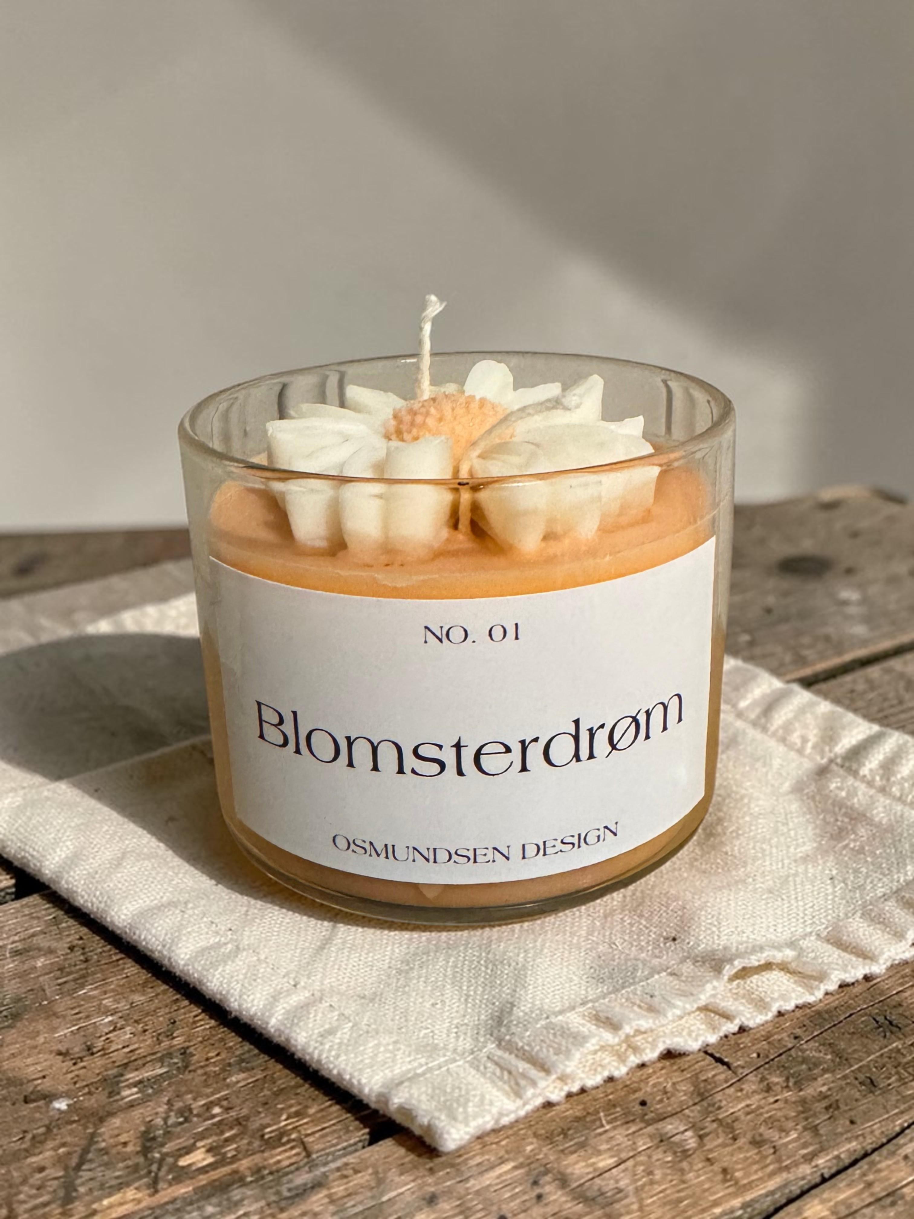 Blomsterdrøm - fersken