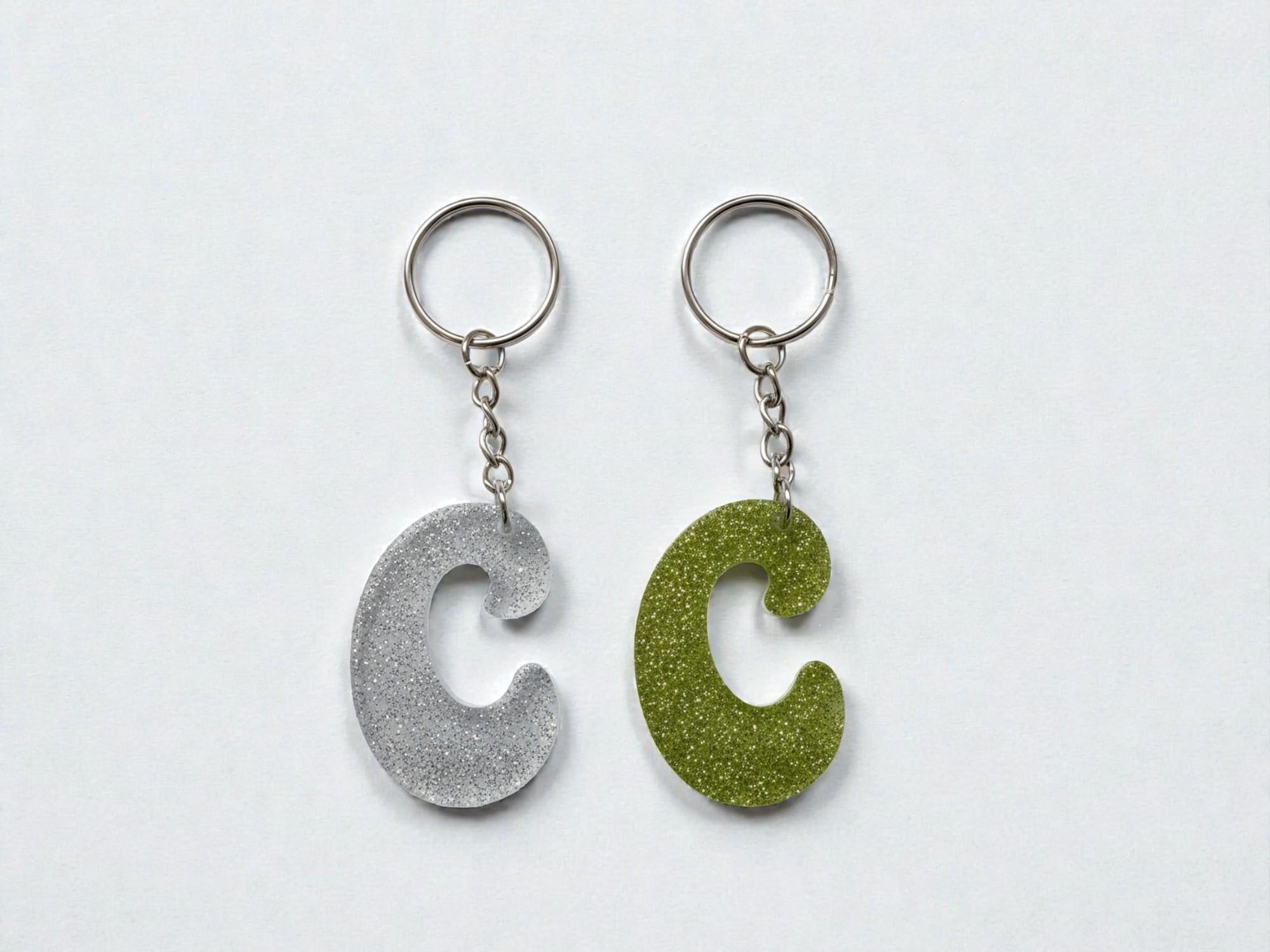 Bokstav nøkkelring C