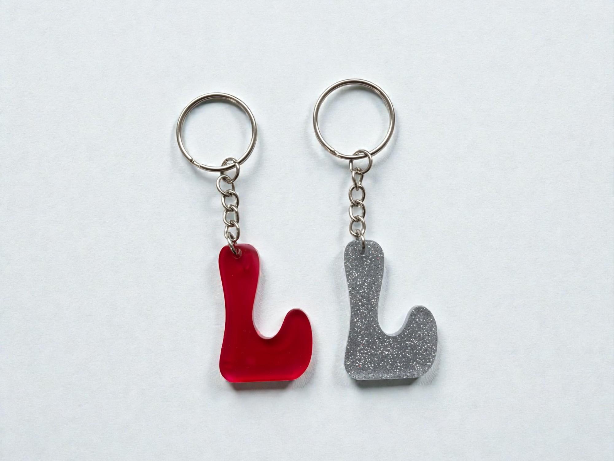 Bokstav nøkkelring L