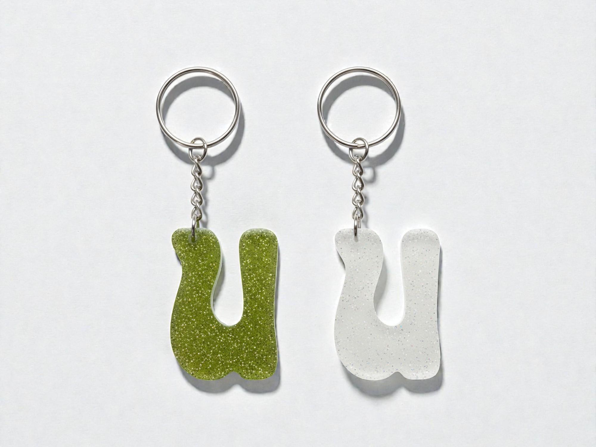 Bokstav nøkkelring U